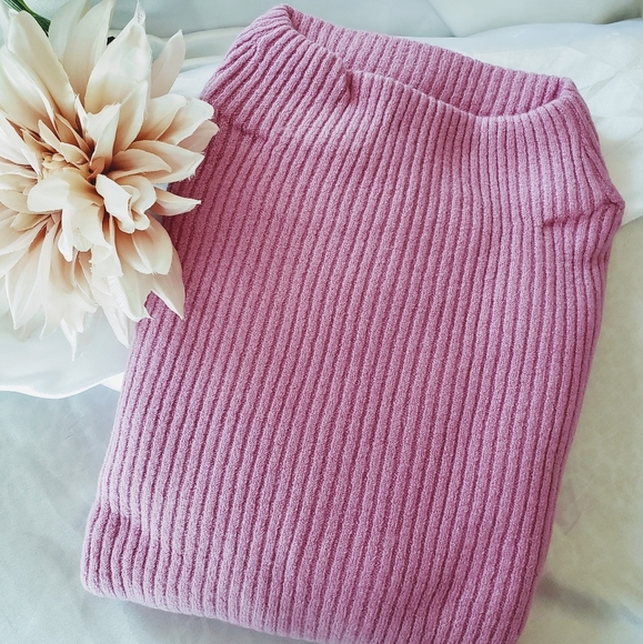 bp Sweaters Bp Ringed Funnel Neck Sweater Bubblegum Pink Plus Size 3x Poshmark